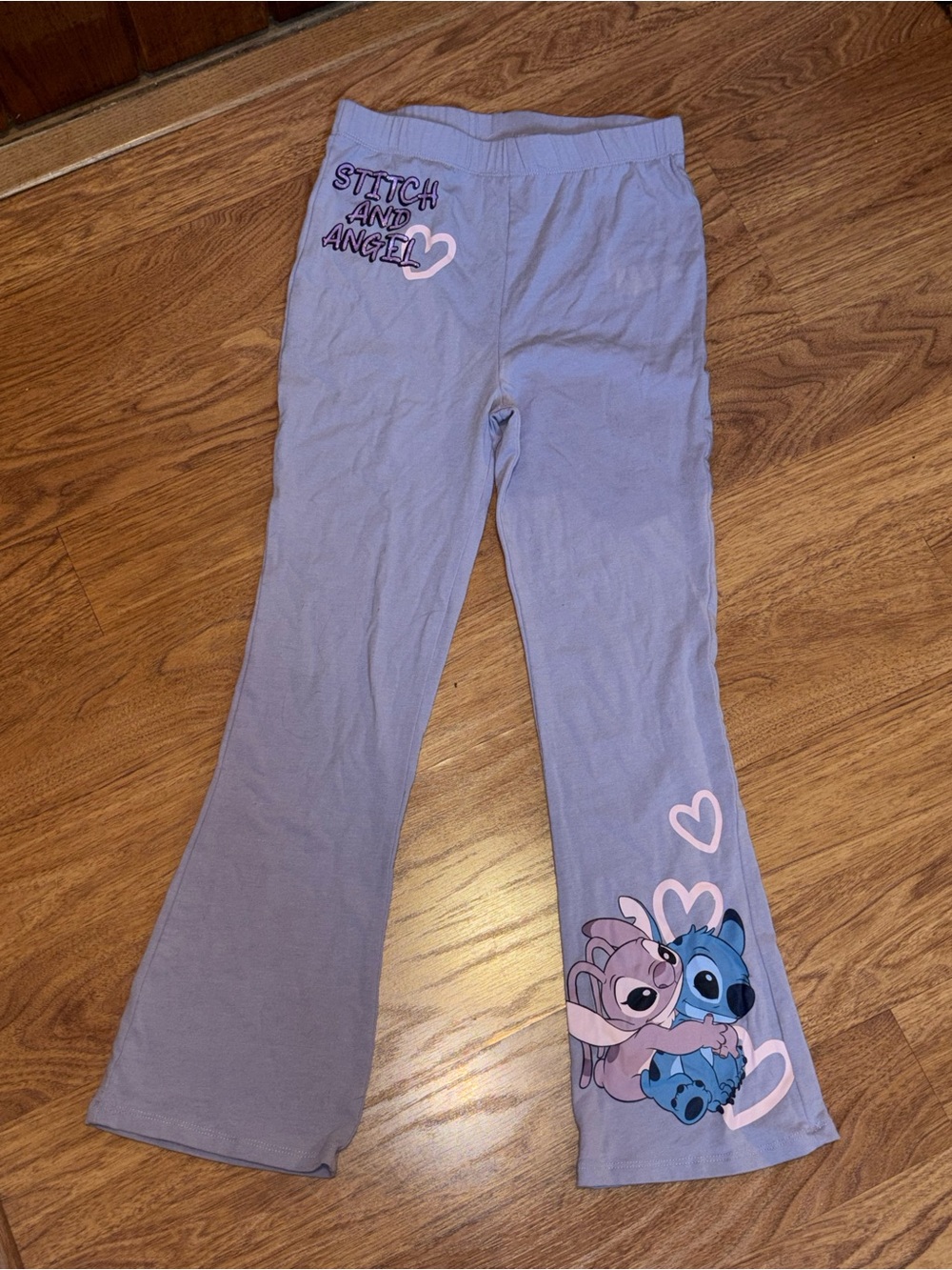 Set - Stitch 'Better Together' Lilac Kids Graphic Tee and Pants Set - Picture 2 of 5
